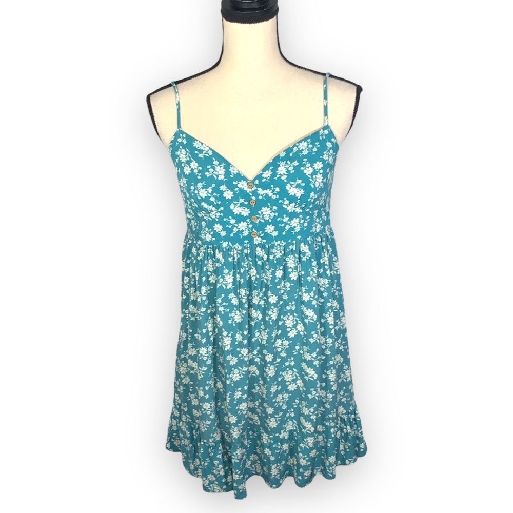 Becaal Blue Floral Mini Summer Dress size Small